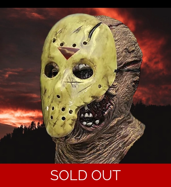 Friday The 13th Jason Voorhees Foam Latex Mask